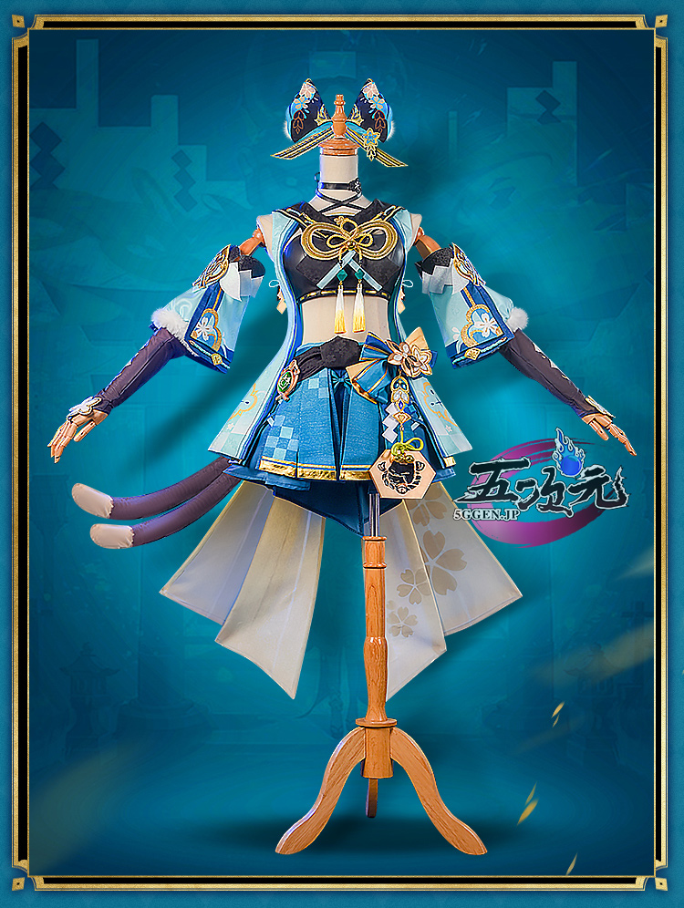 五次元 基萌 原神 コスプレ 綺良々 きらら 衣装