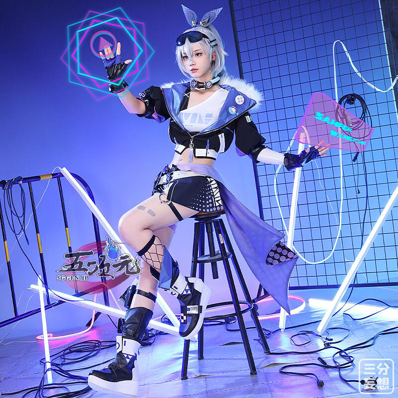 三分妄想 崩壊スターレイル コスプレ スタレ 銀狼 ぎんろう 衣装