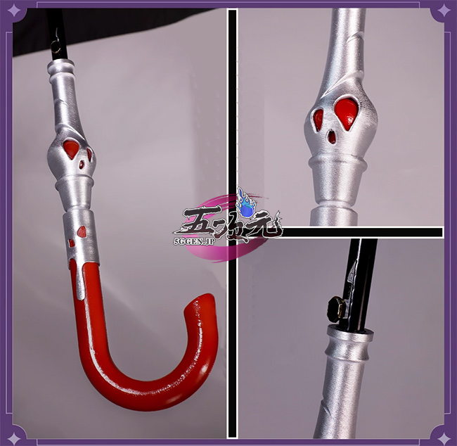 五次元 崩壊スターレイル コスプレ 長夜月 記憶三月なのか 傘