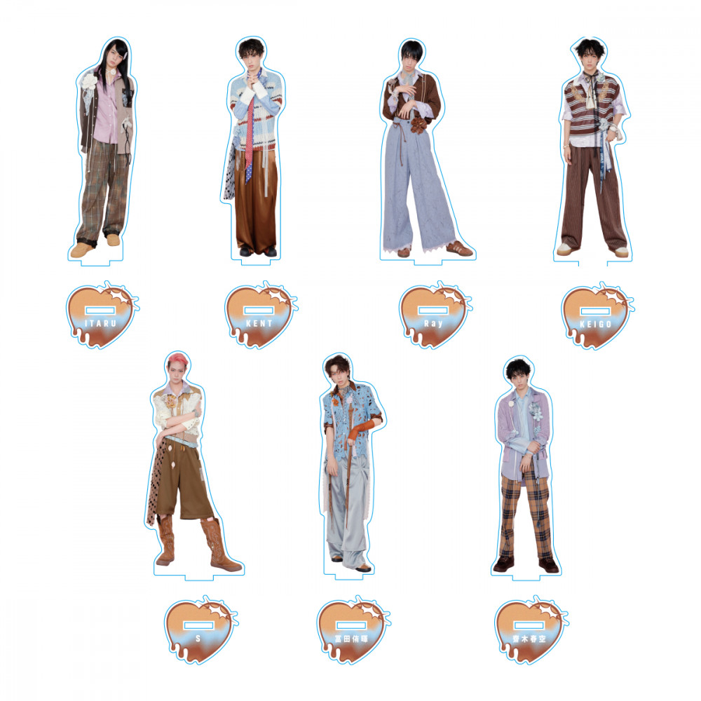 Acrylic Stand vol.9 | 龍宮城 OFFICIAL SHOP｜龍宮城 公式グッズ通販