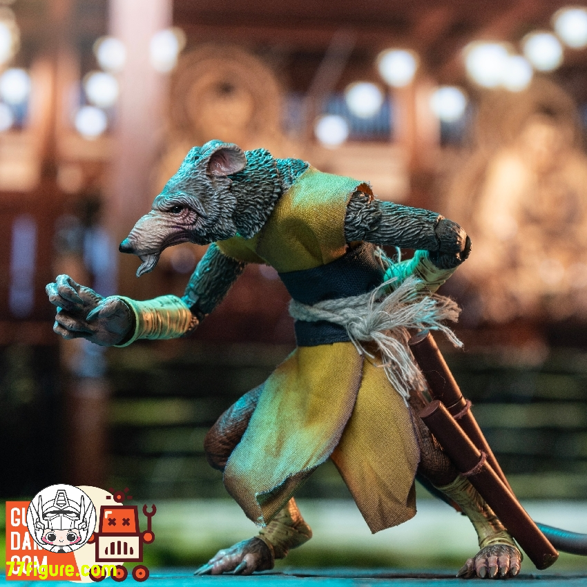 ド*ブ様 TMNT 90年代映画 ニンジャタートルズ サムライフィギュア3体