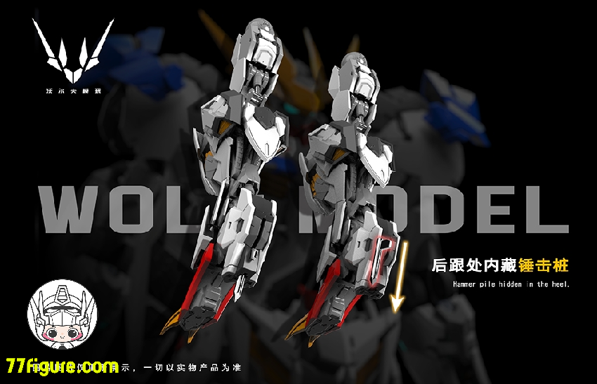 Wolf Technology 1/100 狼王 プラモデル - 77figure.com