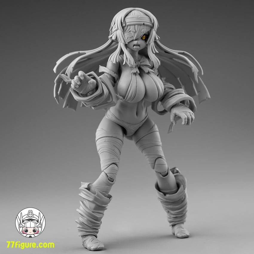 蝸之殻(スネイルシェル) RPG-03 ゾンビ娘 グリザ 塗装済み可動