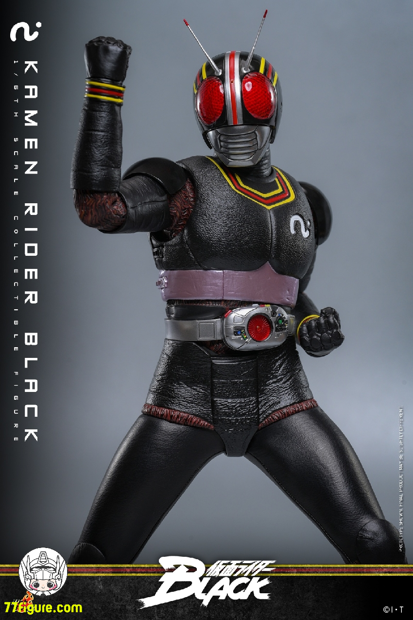 HotToys 1/6 TMS158 仮面ライダーブラック 塗装済み可動フィギュア