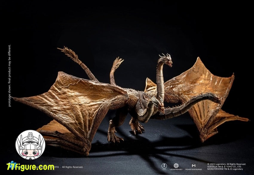 Hiya Toys 『ゴジラ キング・オブ・モンスターズ』キングギドラ 塗装