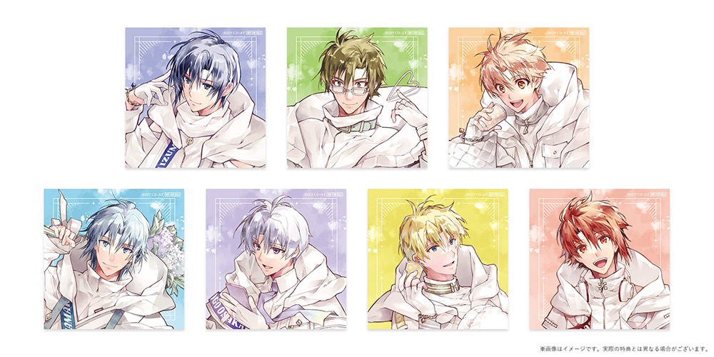 アイナナ 大和 LEADiNG TONE 缶バッジ フレークシール ステッカー