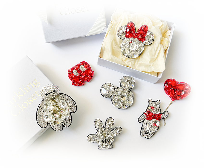 Sparkling Closet Disney Collection Disney Bijou Brooch（ディズニー