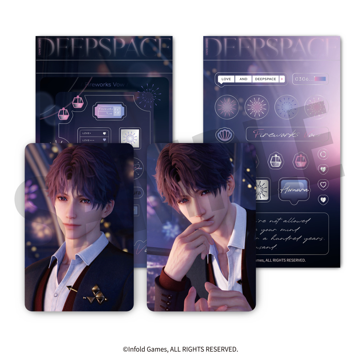 恋と深空」心の囁きシリーズ フォトカードセット（ホムラ） 通販