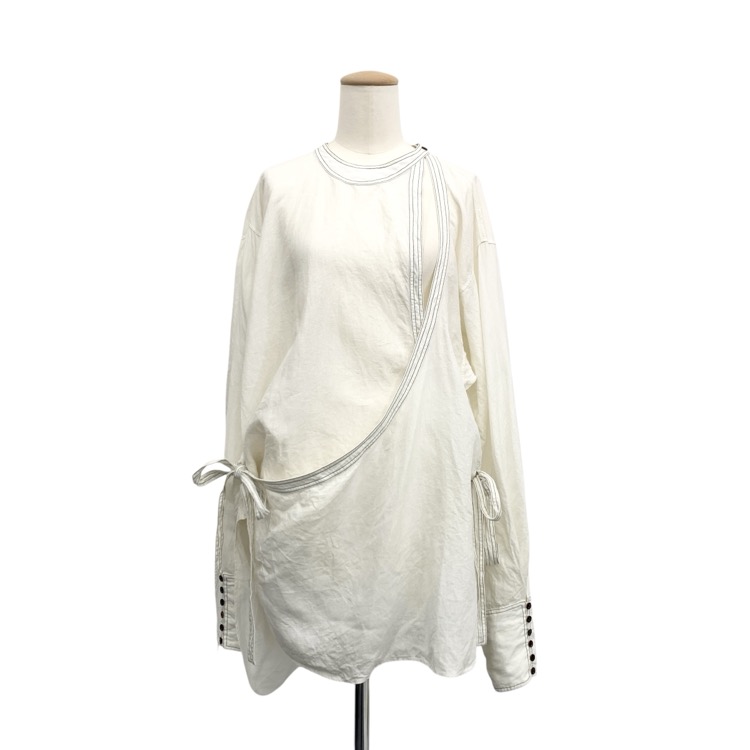 JUN MIKAMI ジュンミカミ アンガルカ ブラウス ホワイト F 9