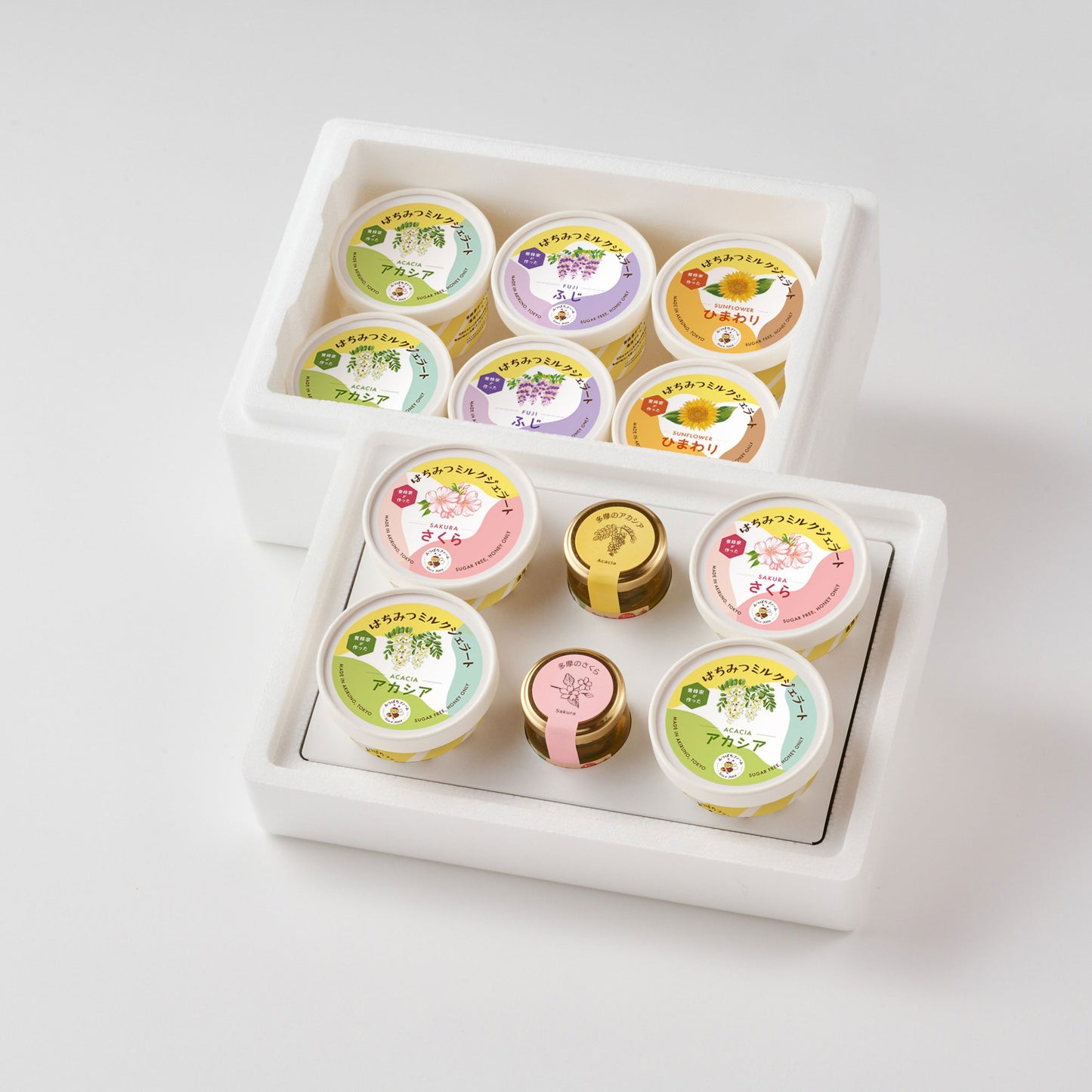 はちみつミルクジェラート 10個セット – 【公式】みつばちファーム