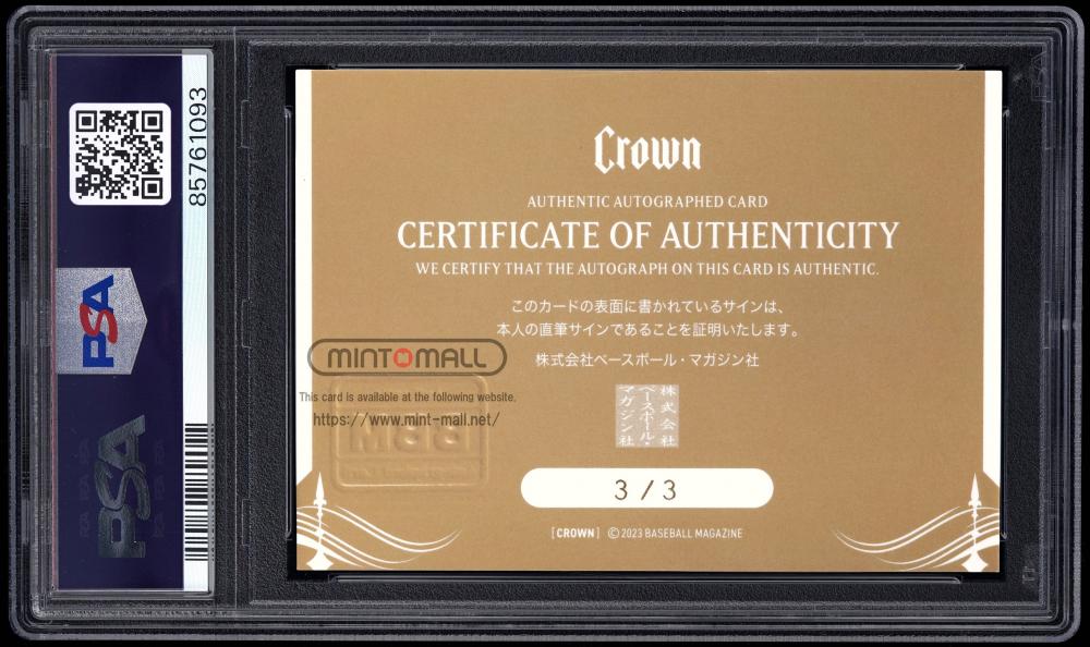 ミントモール / MINT VAULT店 (MSV委託品通販) / BBMオールスポーツ