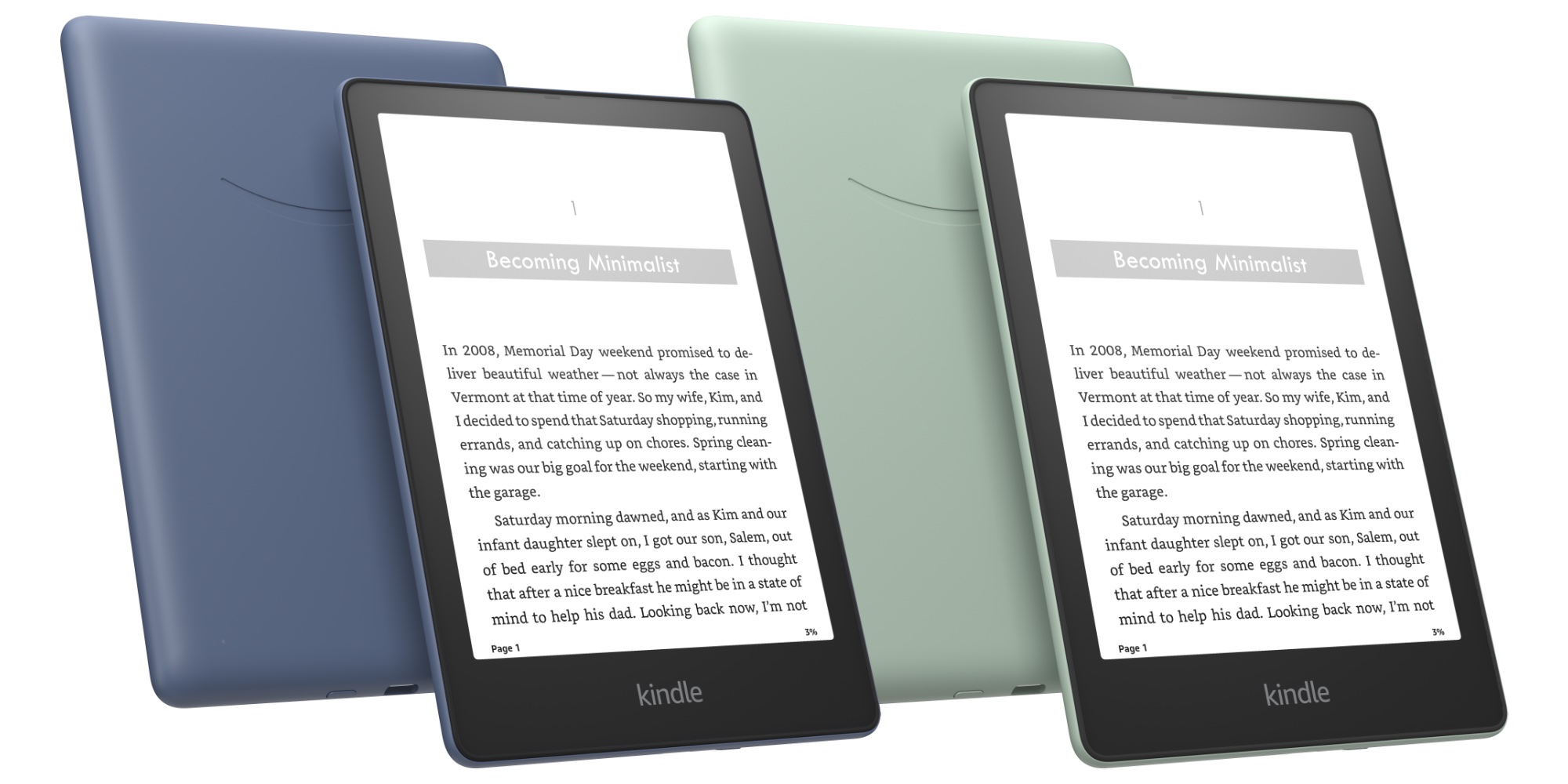 Amazon refreshes Kindle Paperwhite 5 e-reader with new Denim and