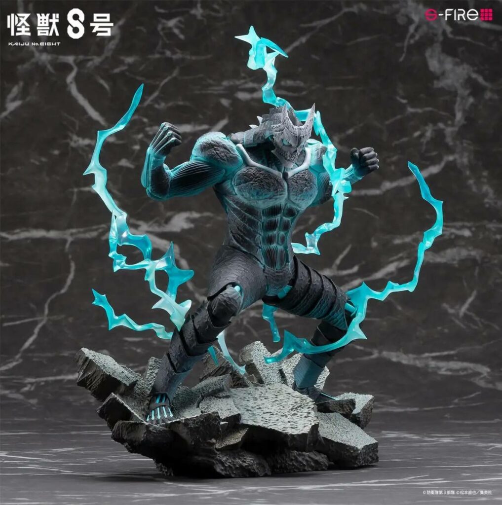 全高28cm！セガから「怪獣8号」新作フィギュア 青い閃光×筋肉際立つ
