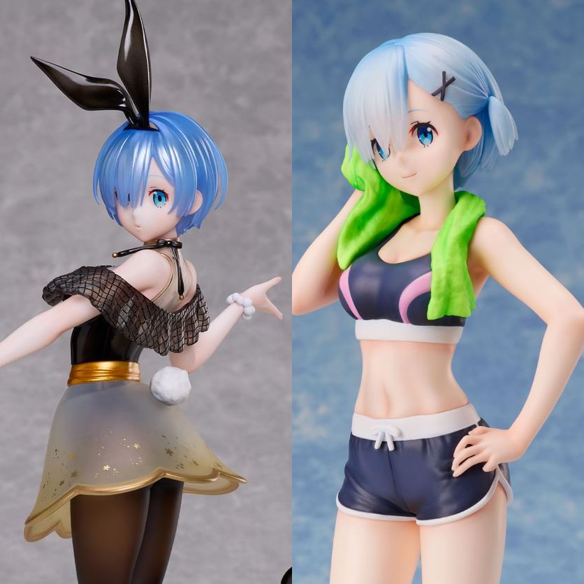 リゼロ」レムがスポーツウェア＆バニー姿で限定フィギュア化！ゲーセン