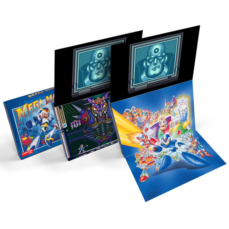 SNES Mega Man X 30th Anniversary Collection - GITD - 1904 Comics