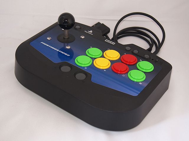 ファイティングスティック2改造再び 1・ボタンとレバー取付: Blog - 19XX