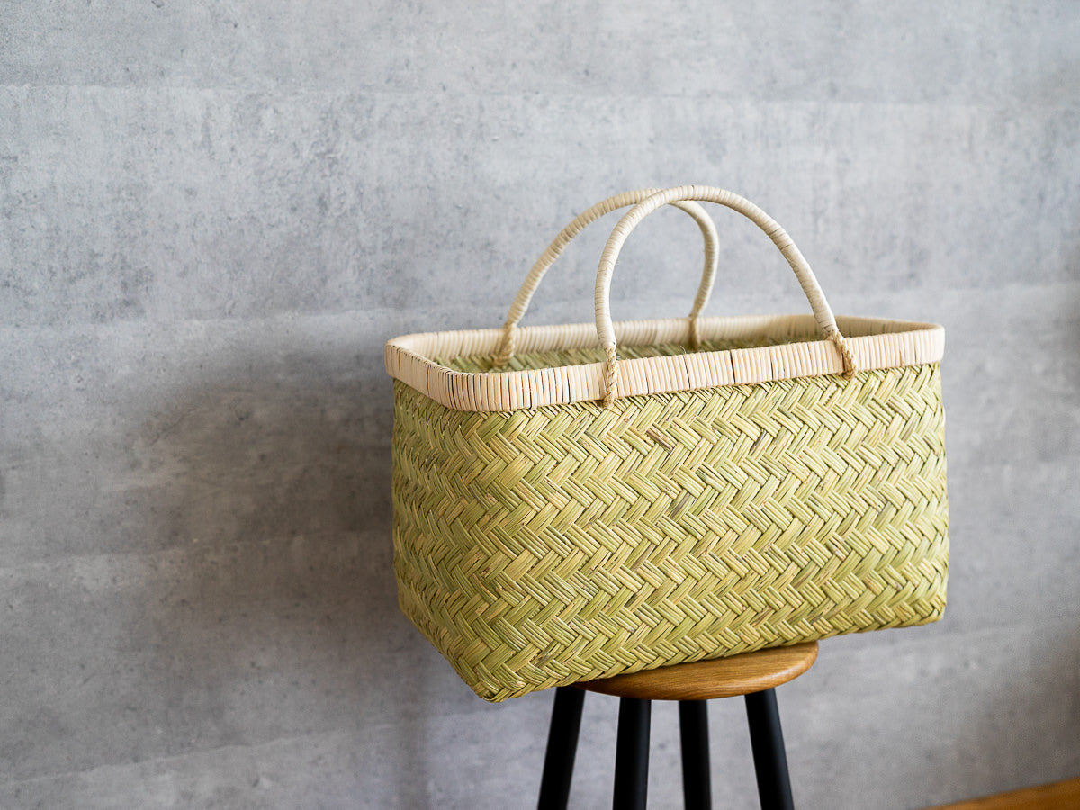 丈夫で使いやすい すず竹の市場かご – 市川籠店 | 1basketry