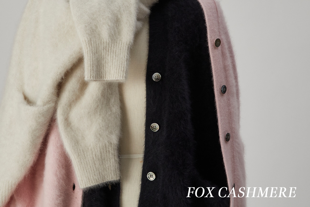 徹底解剖｜アップデートしたFOXカシミアニットシリーズ】｜1er