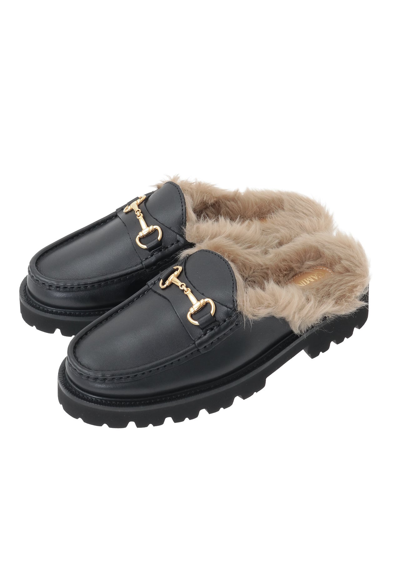 CAMINANDO/カミナンド＞SHEARING-LINED ビットファーローファー】｜1er