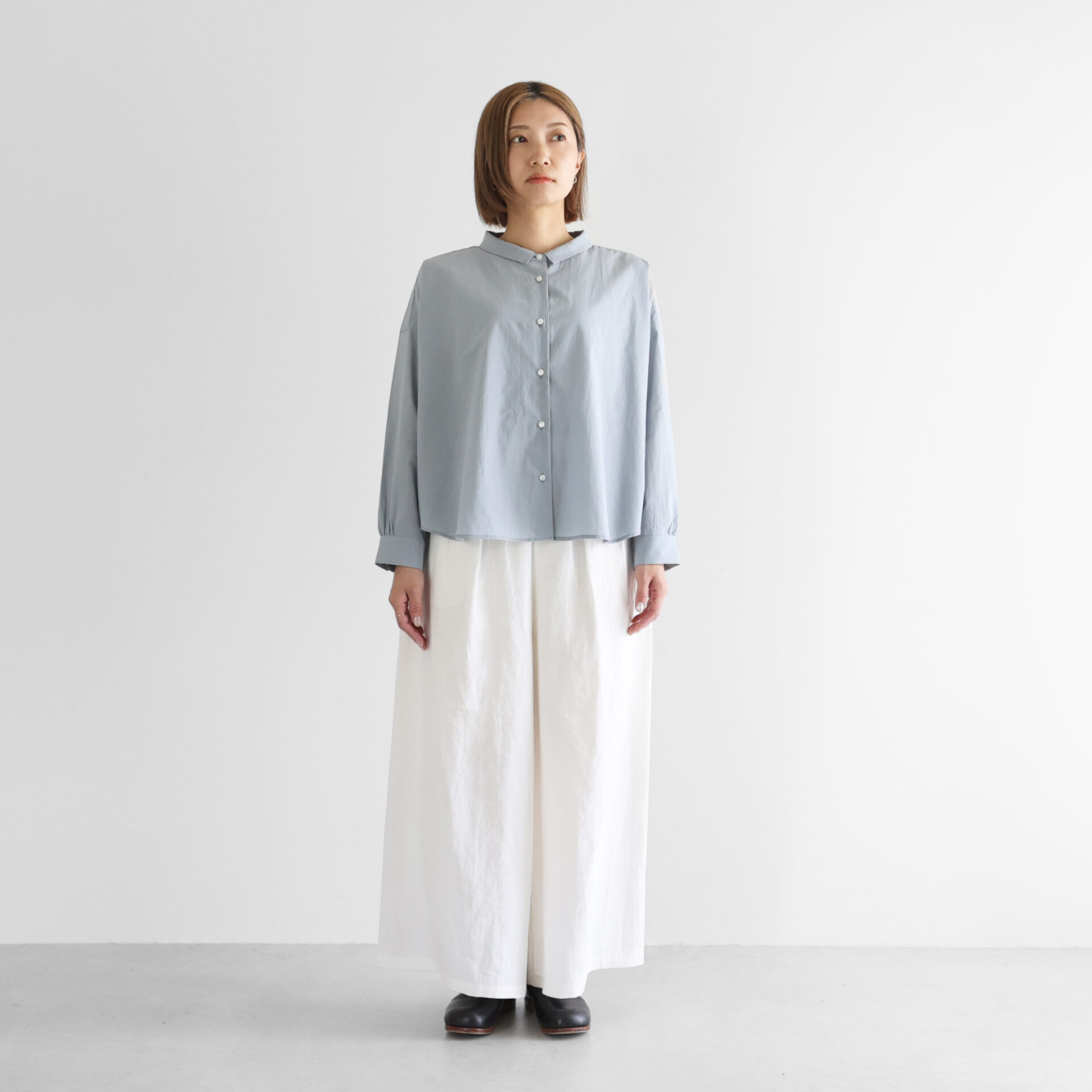 ゆるふわコットンワイドブラウス【レディス】U102をリリースしました
