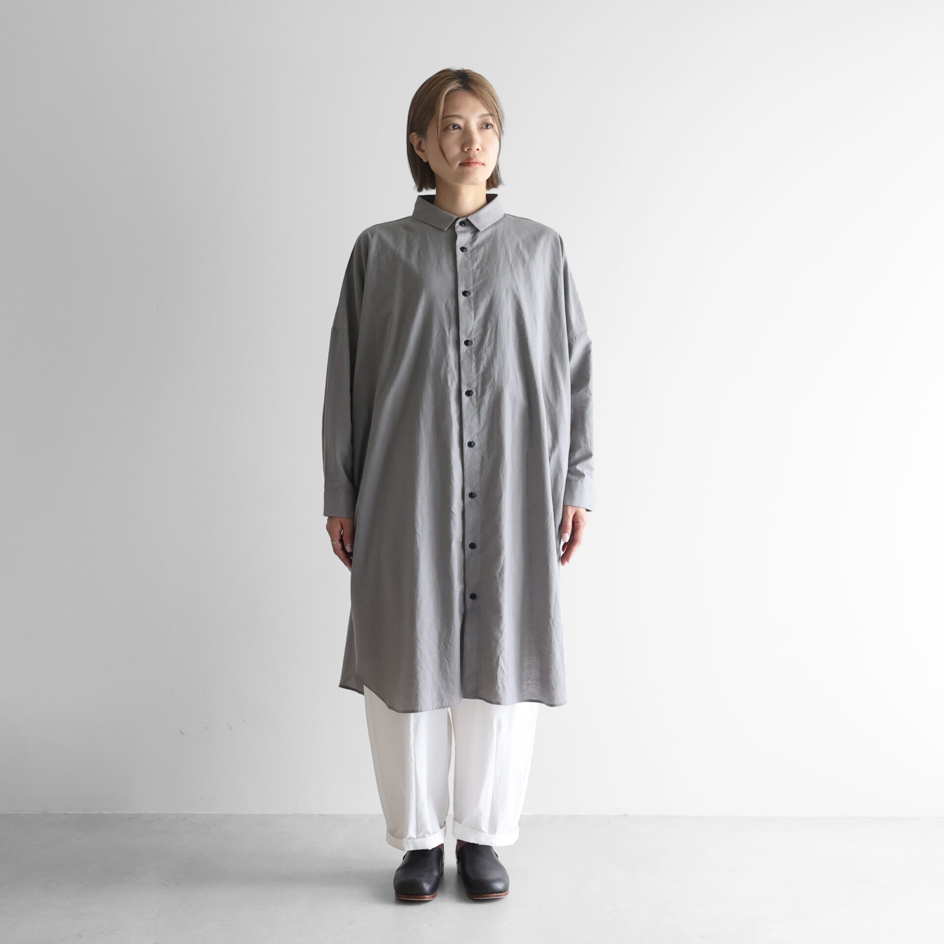 コットンリネンロングシャツ【ユニセックス】016をリリースしました