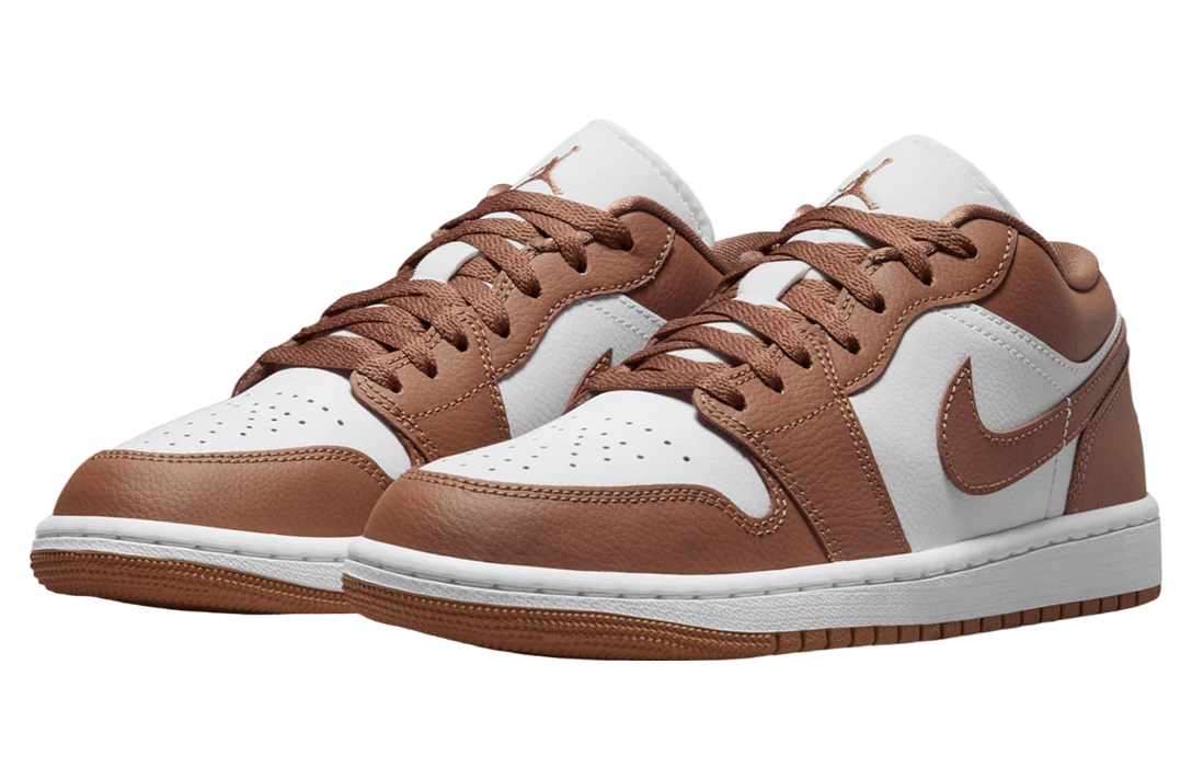 Air Jordan 1 Low WMNS White / Archaeo Brown - Oct 2024 - DC0774