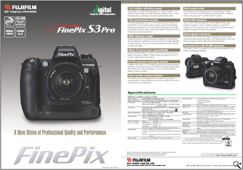 Fujifilm FinePix S3 Pro: DPReview | Photography News, Gear Reviews