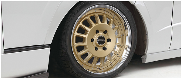 ハイエース用 ESSEX ENCD 19インチホイール(2ピース)＆タイヤセットを