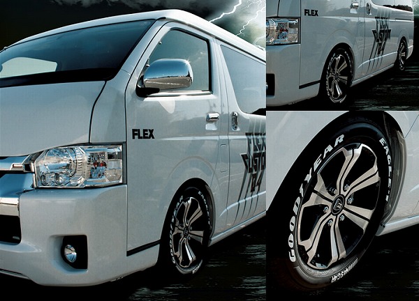 ハイエース用 バルベロ アーバングランデ 17インチホイール＆タイヤ