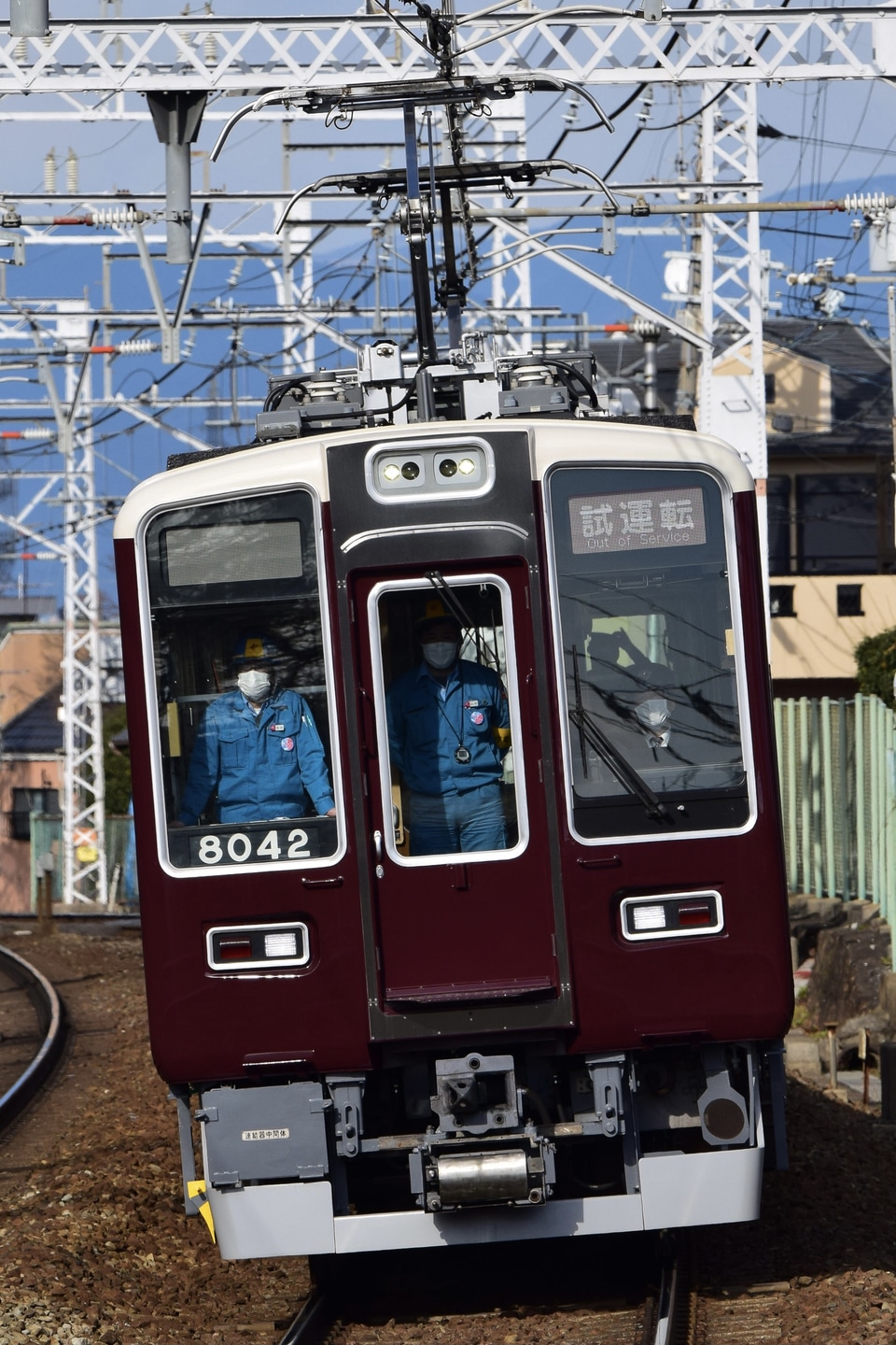 阪急】8000系8042F試運転 |2nd-train鉄道ニュース