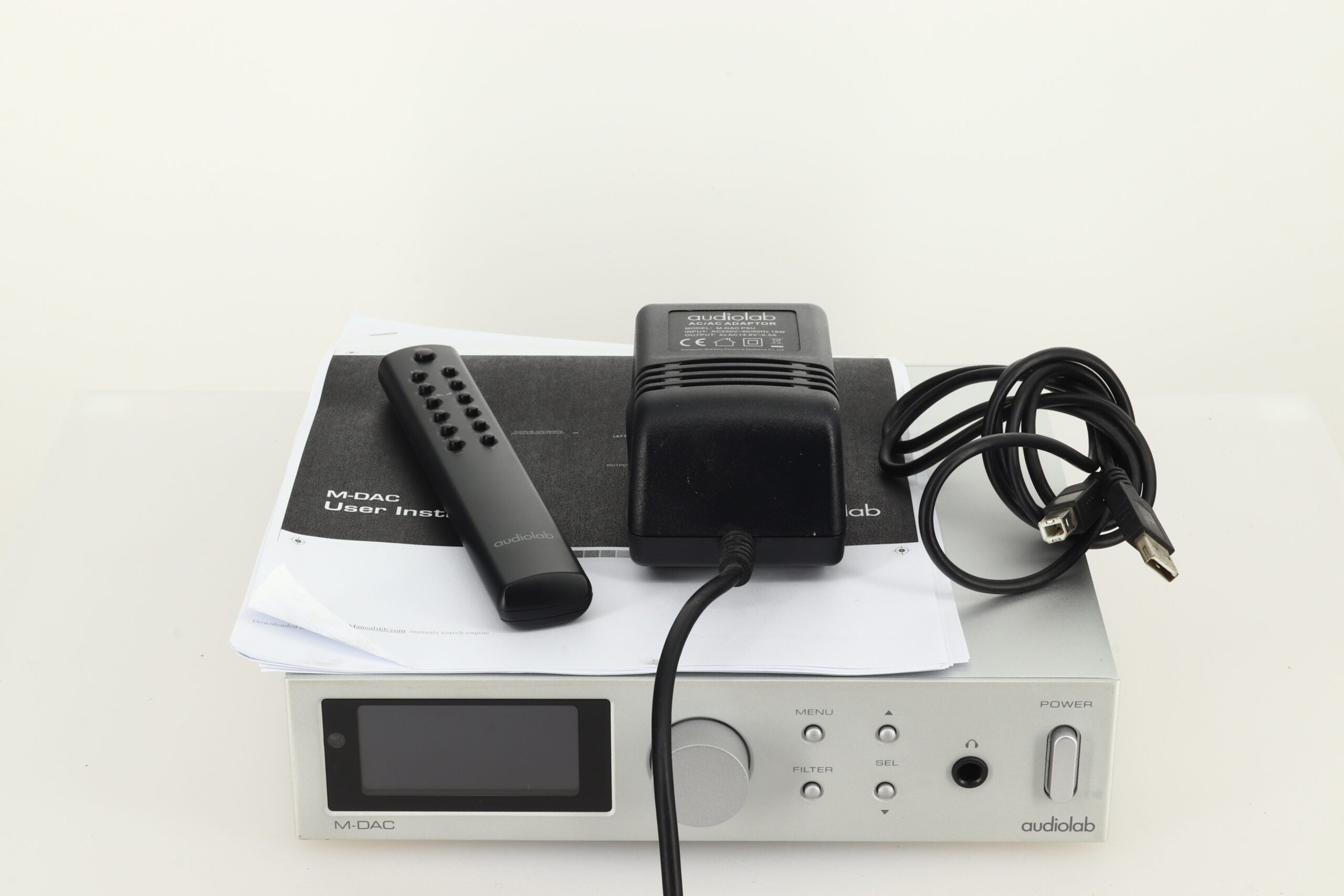 Audiolab M-DAC Digital to Analogue Converter - Silver