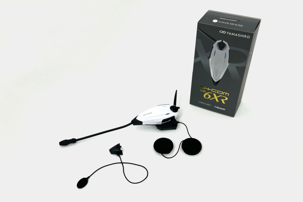 B+COM最高峰モデルの限定色！「B+COM SB6XR White Edition」発売中