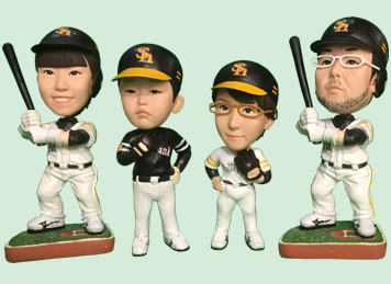 ホークス3D応援人形フィギュア