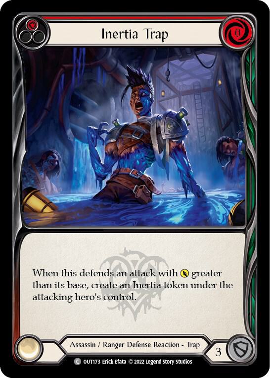 Inertia Trap (Red) - Outsiders - Flesh and Blood TCG - TCGplayer.com