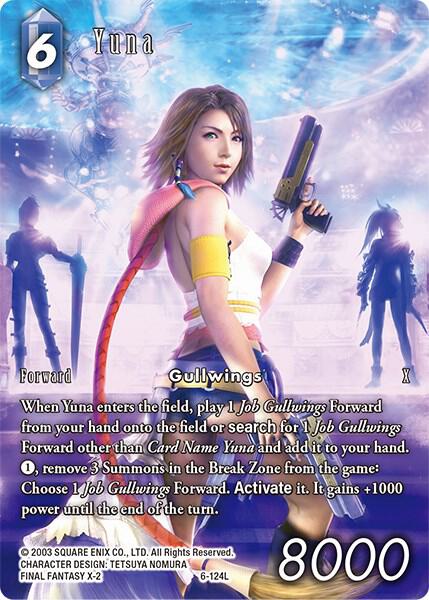 Yuna (Full Art Reprint) - From Nightmares - Final Fantasy TCG