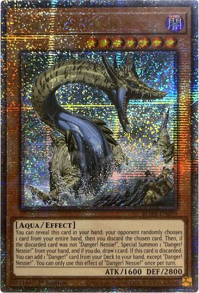Danger! Nessie! (Quarter Century Secret Rare) - Battles of Legend