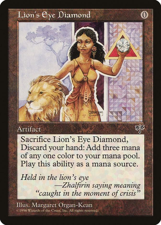Lion's Eye Diamond - Mirage - Magic: The Gathering - TCGplayer.com