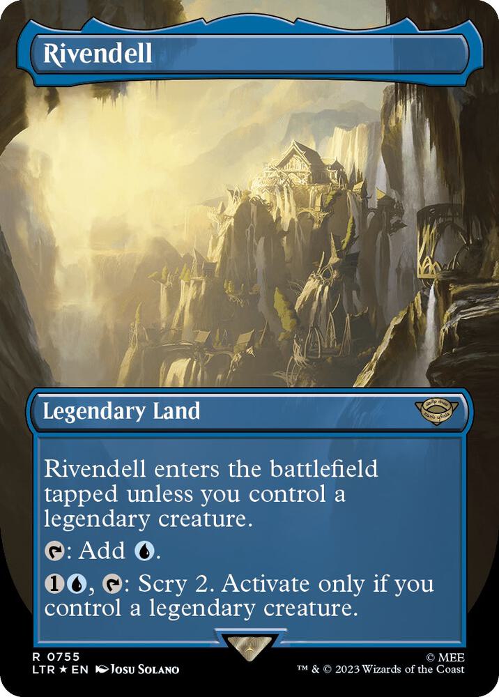 Rivendell (Borderless) (Surge Foil) - Universes Beyond: The Lord