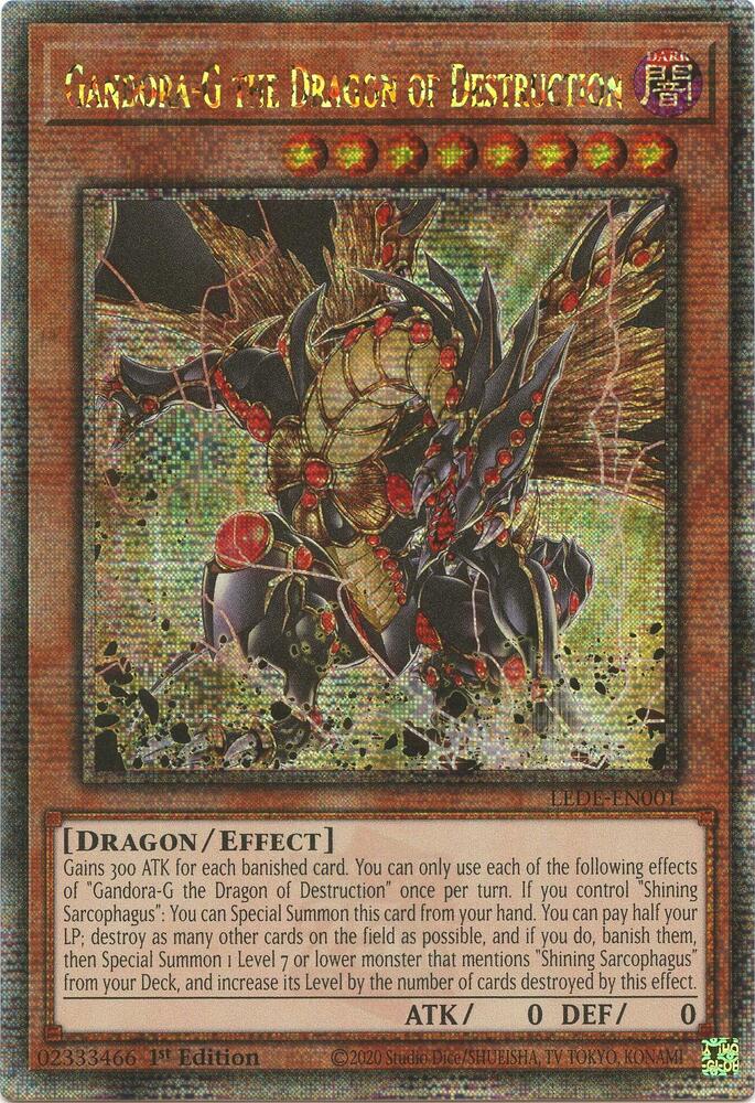 Gandora-G the Dragon of Destruction (Quarter Century Secret Rare