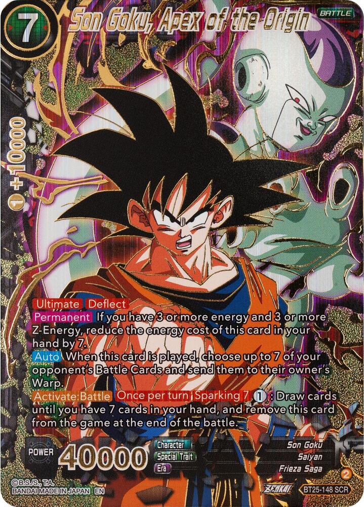 Son Goku, Apex of the Origin - Legend of the Dragon Balls - Dragon