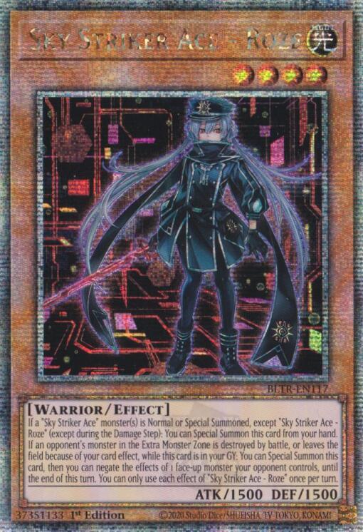Sky Striker Ace - Roze (Alternate Art) (Quarter Century Secret