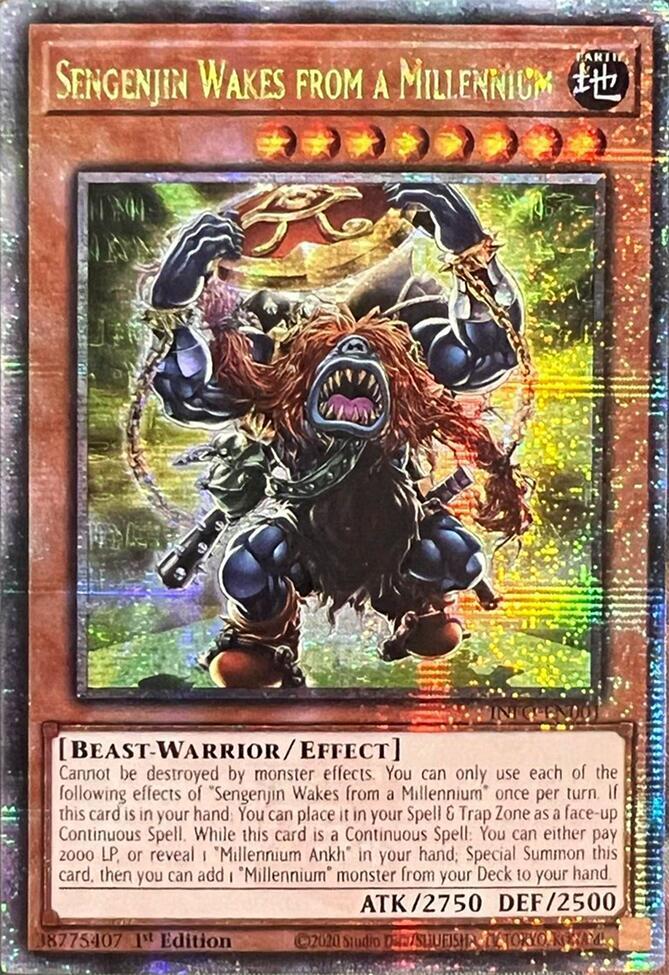 Sengenjin Wakes from a Millennium (Quarter Century Secret Rare