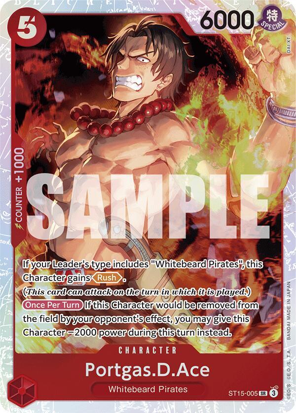 Portgas.D.Ace - Starter Deck 15: RED Edward.Newgate - One Piece