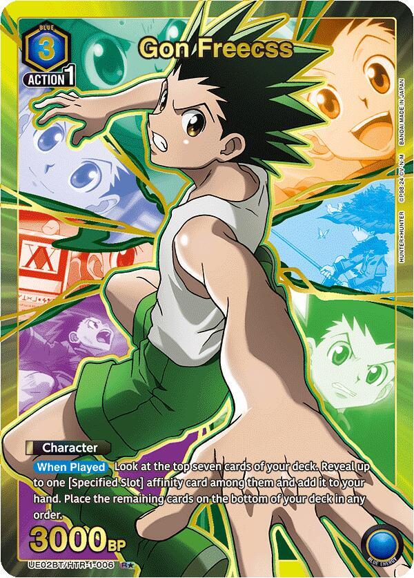 Gon Freecss (006) (R*) - UE02BT: HUNTER X HUNTER - Union Arena