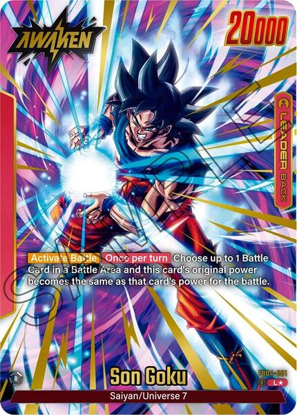 Son Goku - FB04-001 (Alternate Art) - Ultra Limit - Dragon Ball