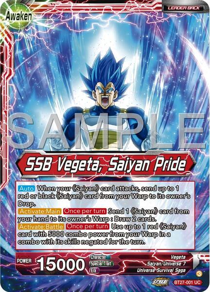 Vegeta // SSB Vegeta, Saiyan Pride - History of Z - Dragon Ball