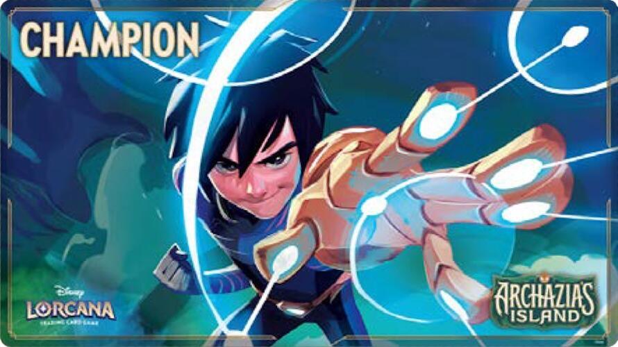 Disney Lorcana: Hiro Hamada - Armor Designer Playmat (Champion