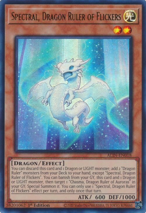 Spectral, Dragon Ruler of Flickers - Alliance Insight - YuGiOh
