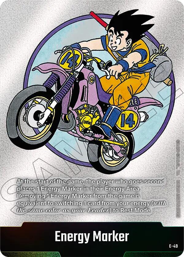 Energy Marker (E-49) - Fusion World Energy Markers - Dragon Ball