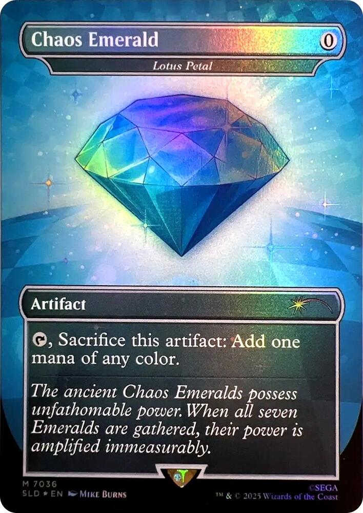 Chaos Emerald - Lotus Petal (7036) - Secret Lair Drop Series